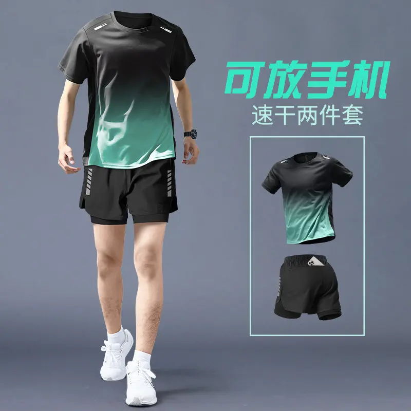 Cycling Gear Usa - Men's Pro Running Set - Quick