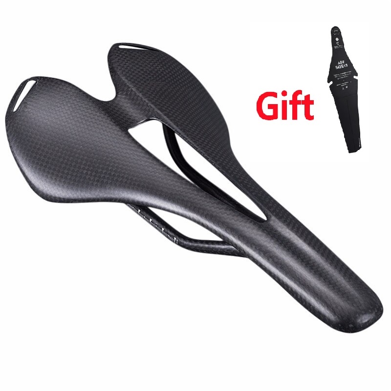 Carbon Fiber Saddle - No logo 3K Full Carbon Fiber