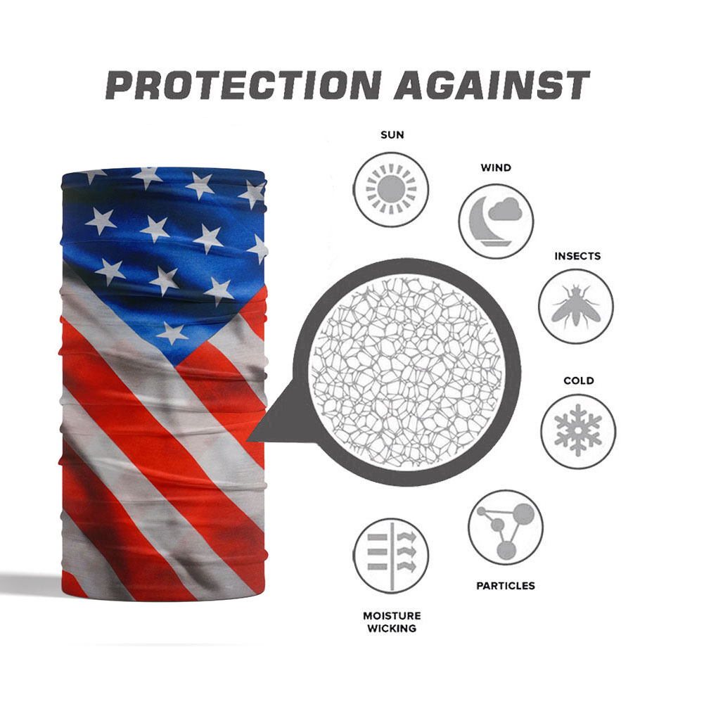 USA Flag Pattern Sun Protectiv - Cycling Gear Usa review and price