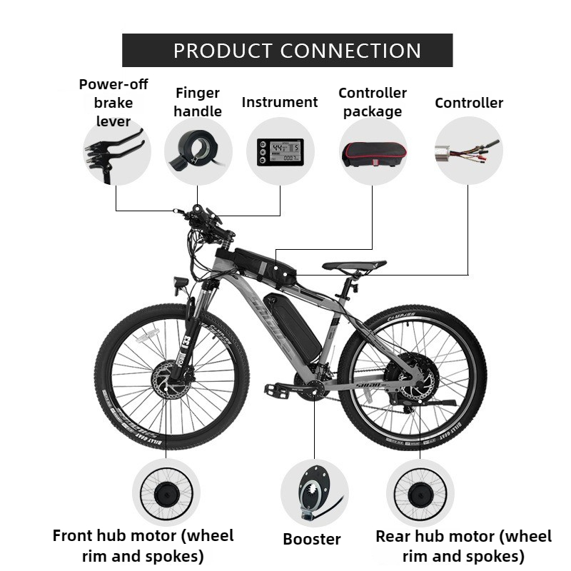 Electric Bike Conversion Kit 4 - Cycling Gear Inches review and price