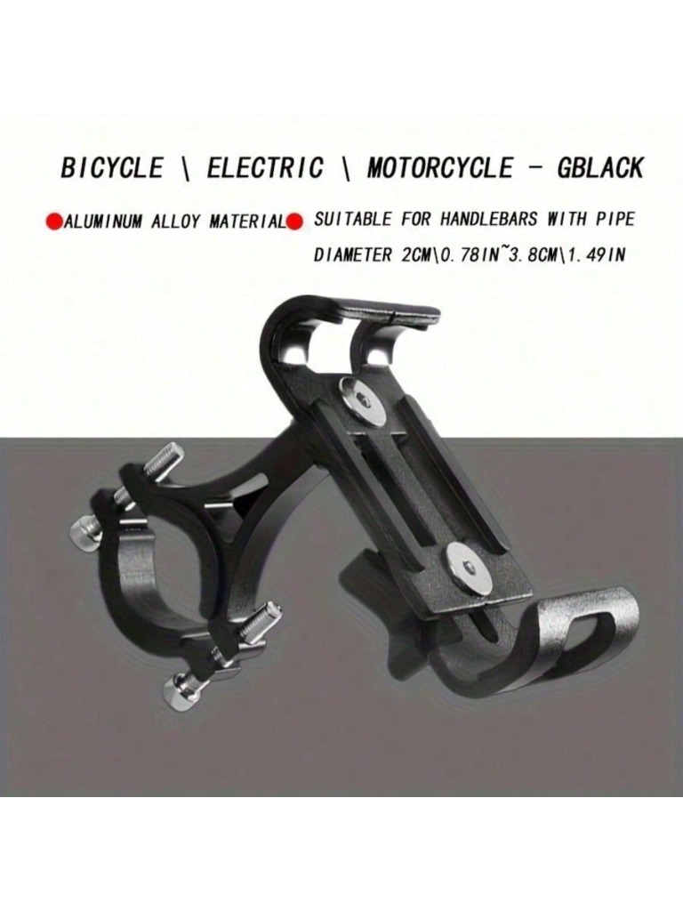 1pc Aluminum Alloy Phone Holde - Cycling Gear Usa review and price