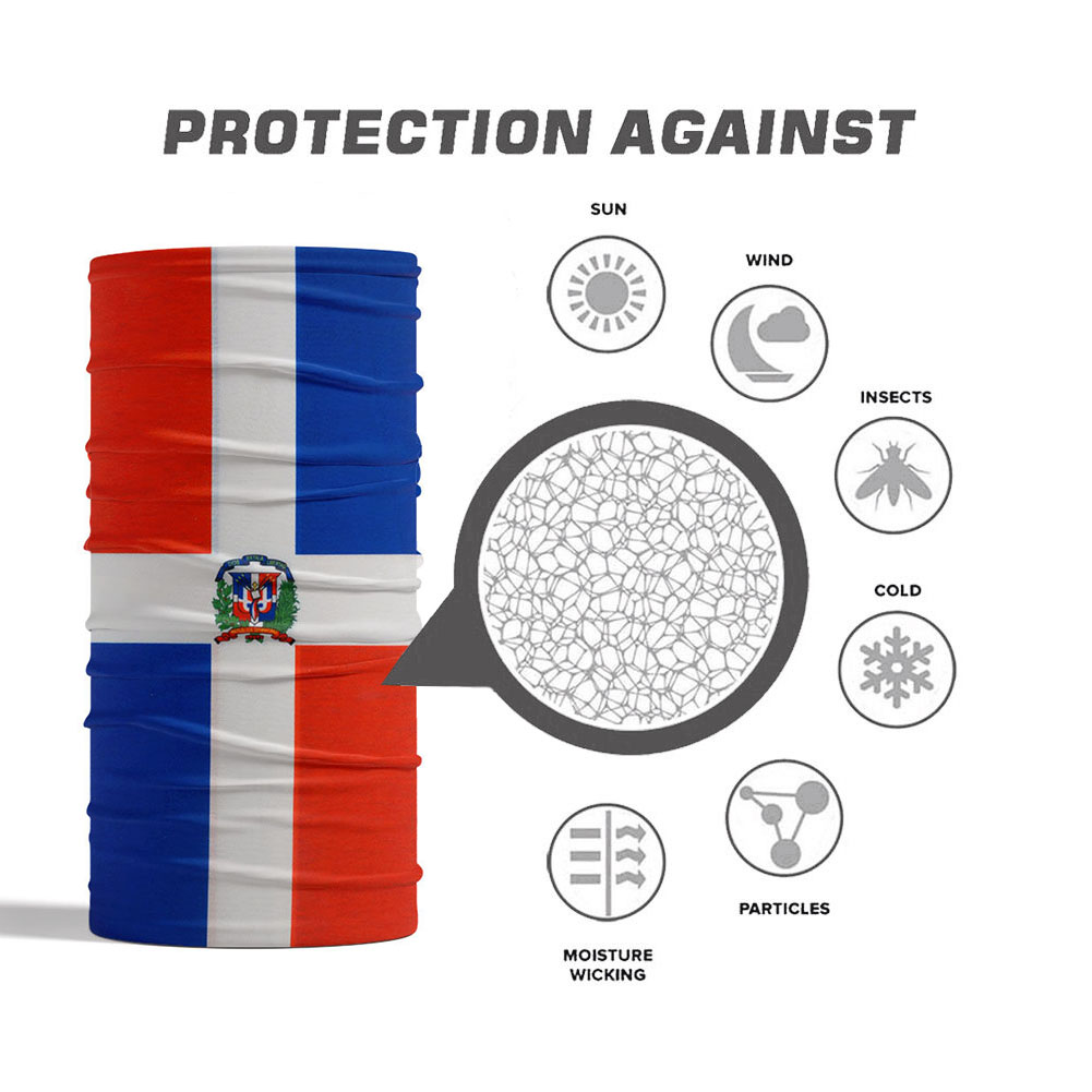 Dominica National Flag Bandana - Cycling Gear For Women review and price