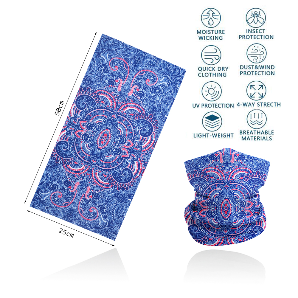 Paisley Face Gaiter Women Wind - Cycling Gear For Women review and price