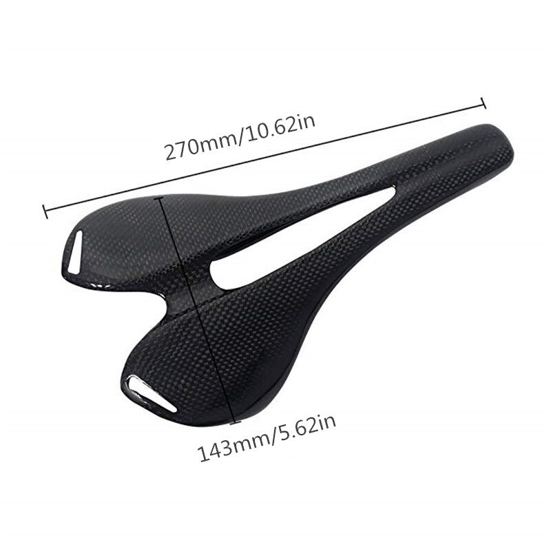 No logo 3K Full Carbon Fiber B - Carbon Fiber Saddle review and price