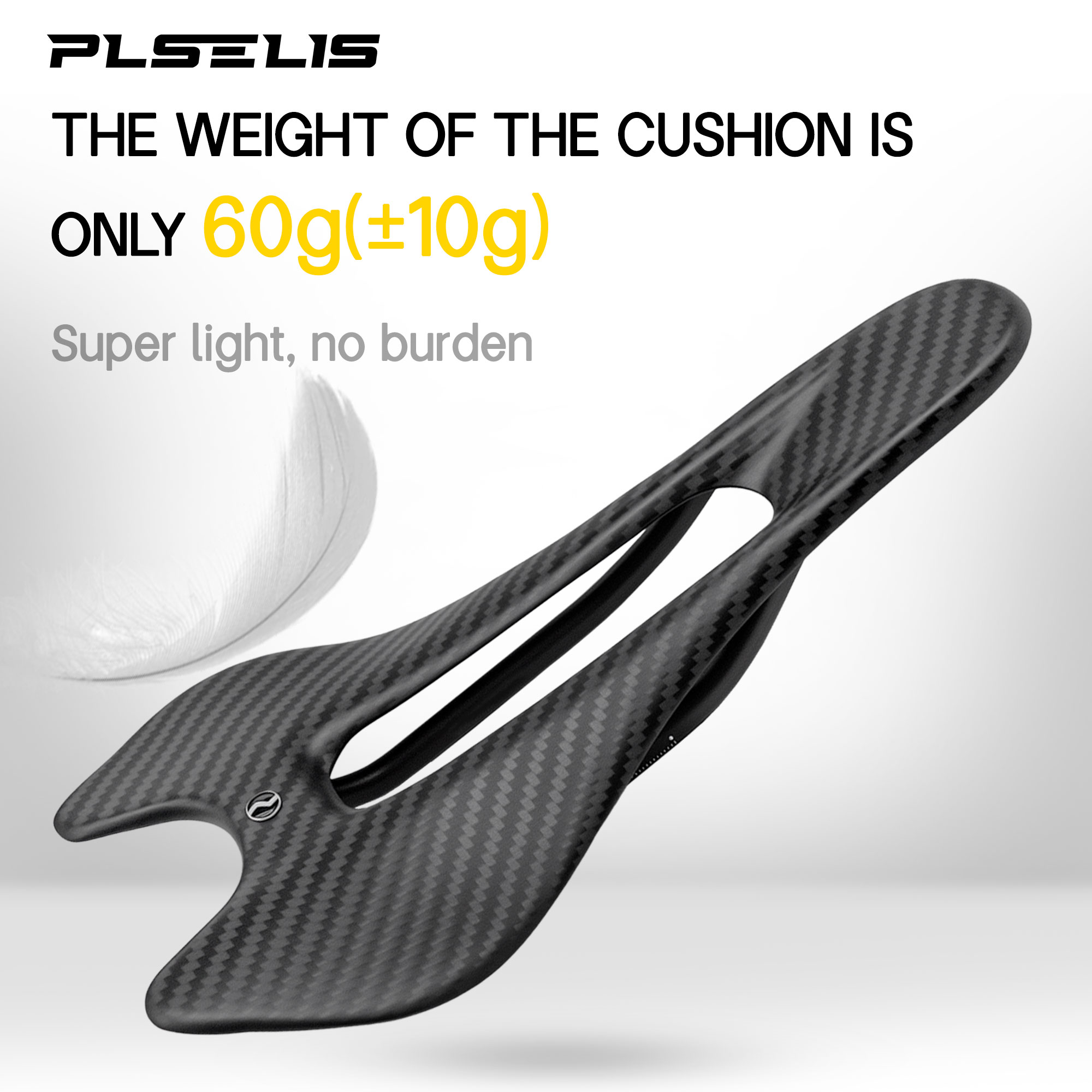 Plselis Carbon Fiber Road Bicy - Carbon Fiber Saddle review and price