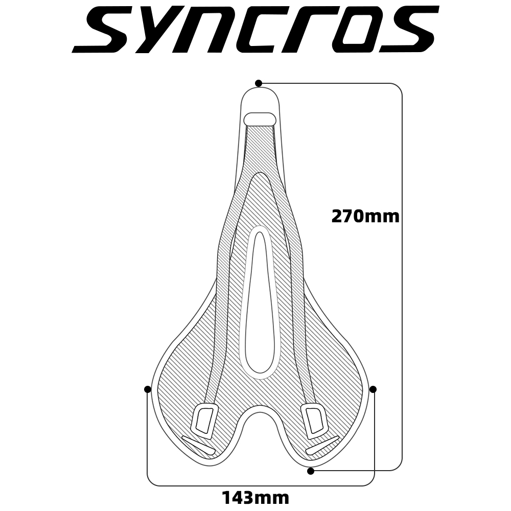 Syncros-Full Carbon Fiber MTB  - Carbon Fiber Saddle review and price