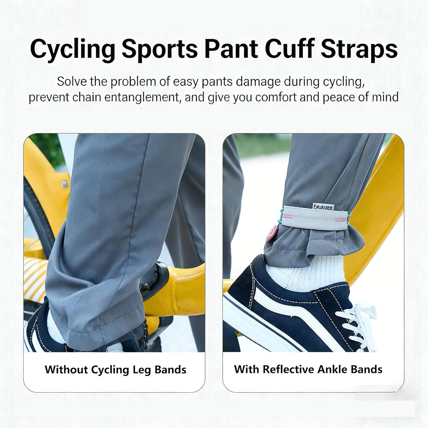 Reflective Cycling Pants Strap - Cycling Gear Usa review and price