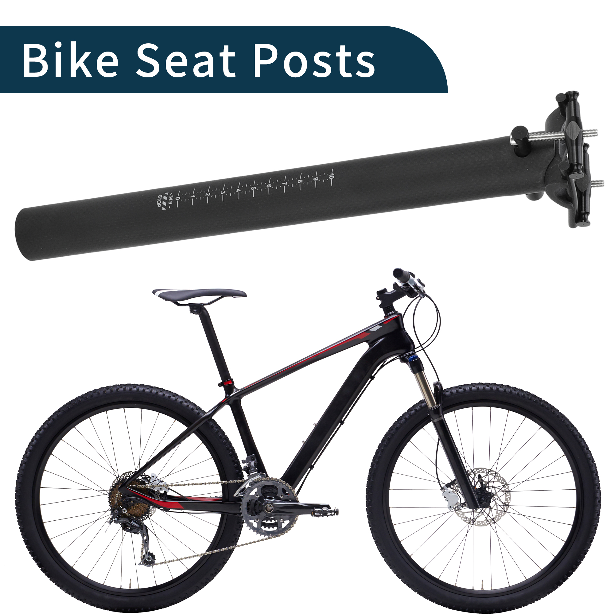 X Autohaux Bike Seat Posts Ult - Carbon Fiber Saddle review and price
