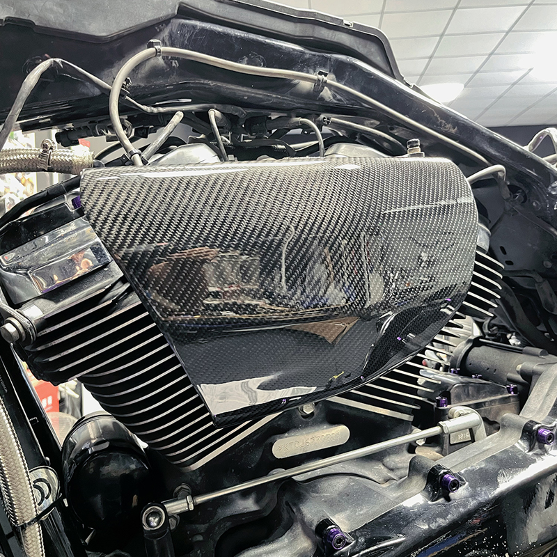 Motorcycle Mid-Frame Air Defle - Carbon Fiber Saddle review and price