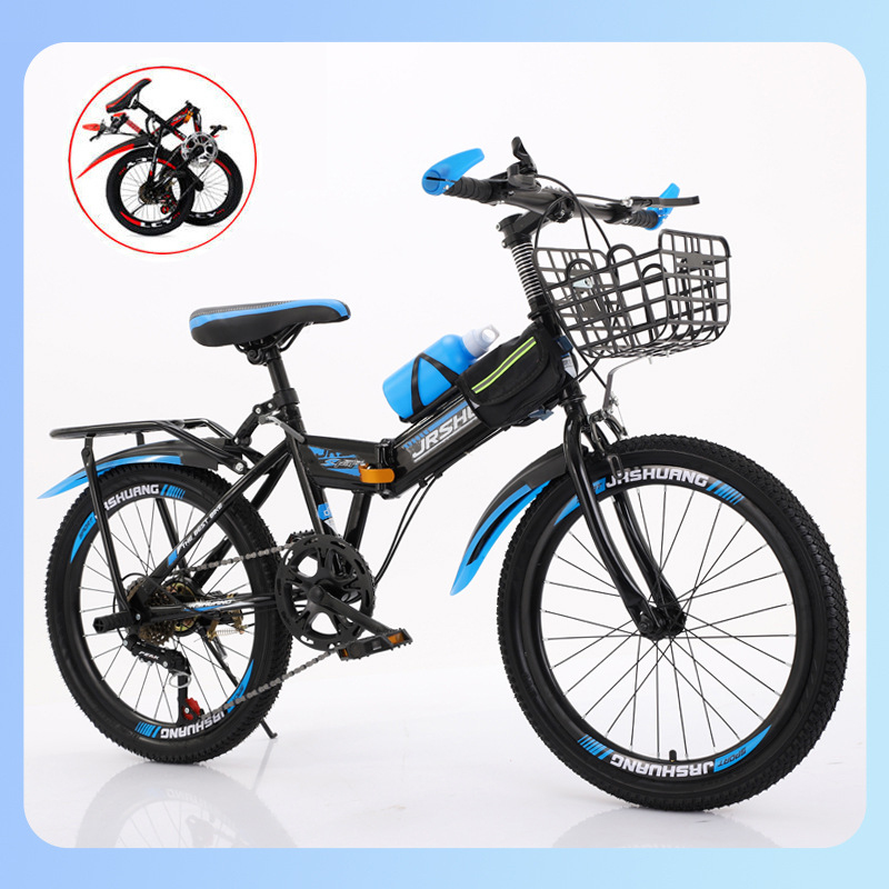 Folding Kids Mountain Bike 18/ - Cycling Low Gear review and price