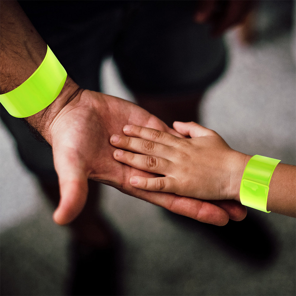 12Pcs Reflective Slap Bracelet - Cycling High Gear review and price