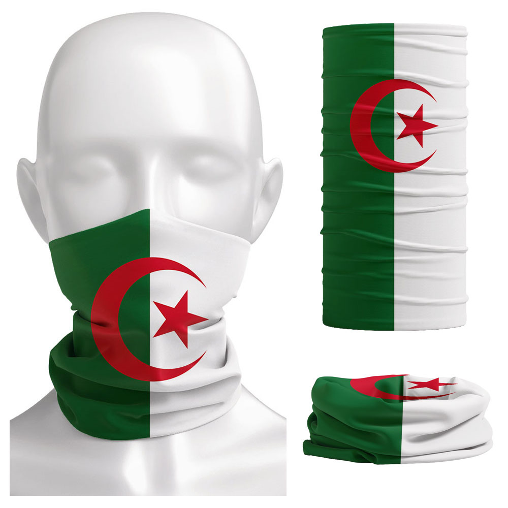 Algeria Flag Printed Bandana H - Cycling Gear Usa review and price