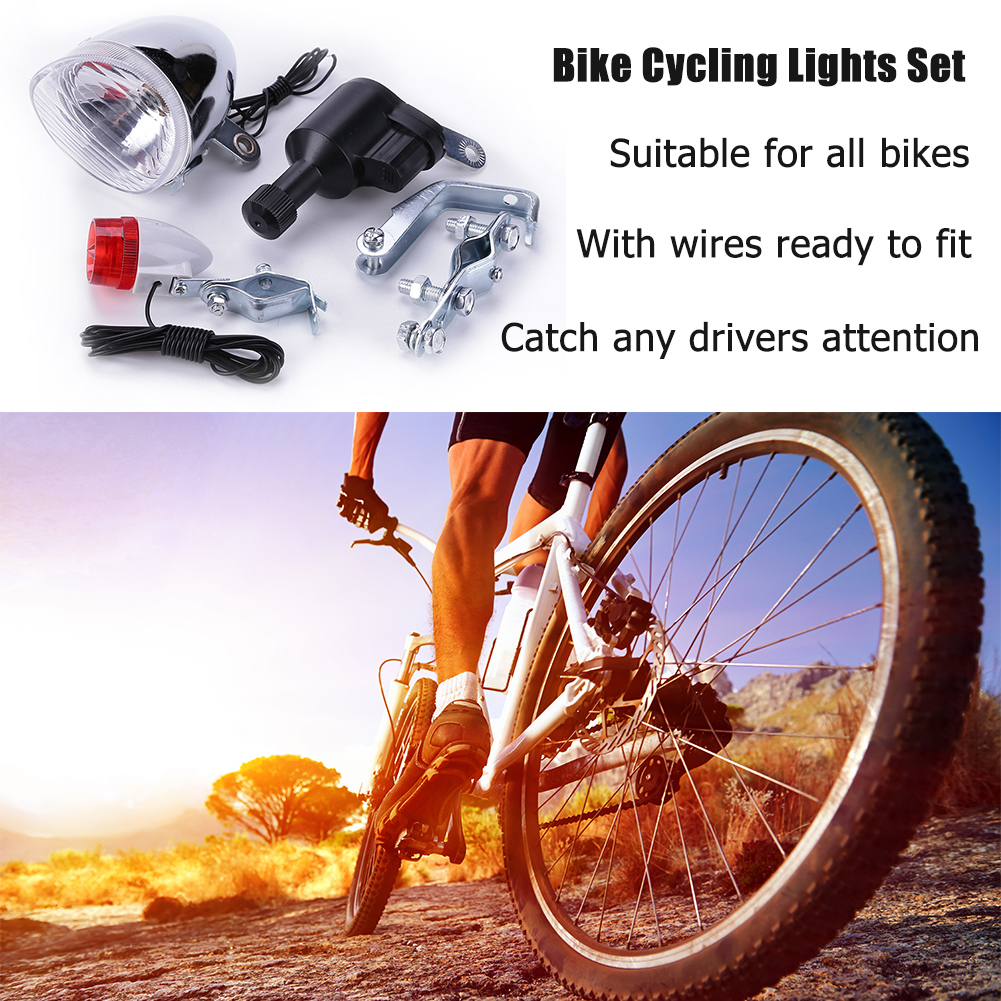 Bike Cycling Dynamo Lights Set - Bike Dynamo Light review and price