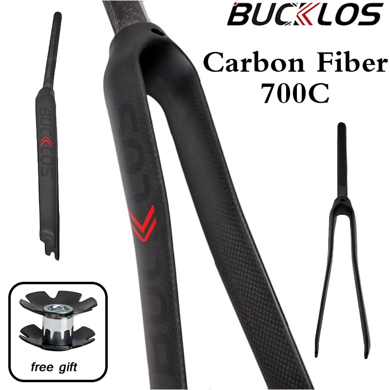 BUCKLOS 700C Road Bicycle Fork - Cycling Low Gear review and price
