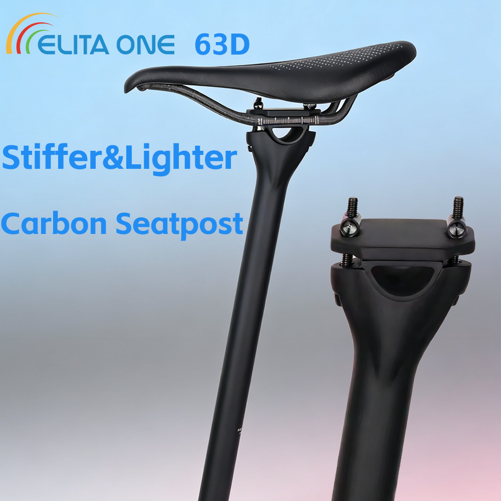 MTB Carbon Fiber Seat Post 27. - Carbon Fiber Saddle review and price
