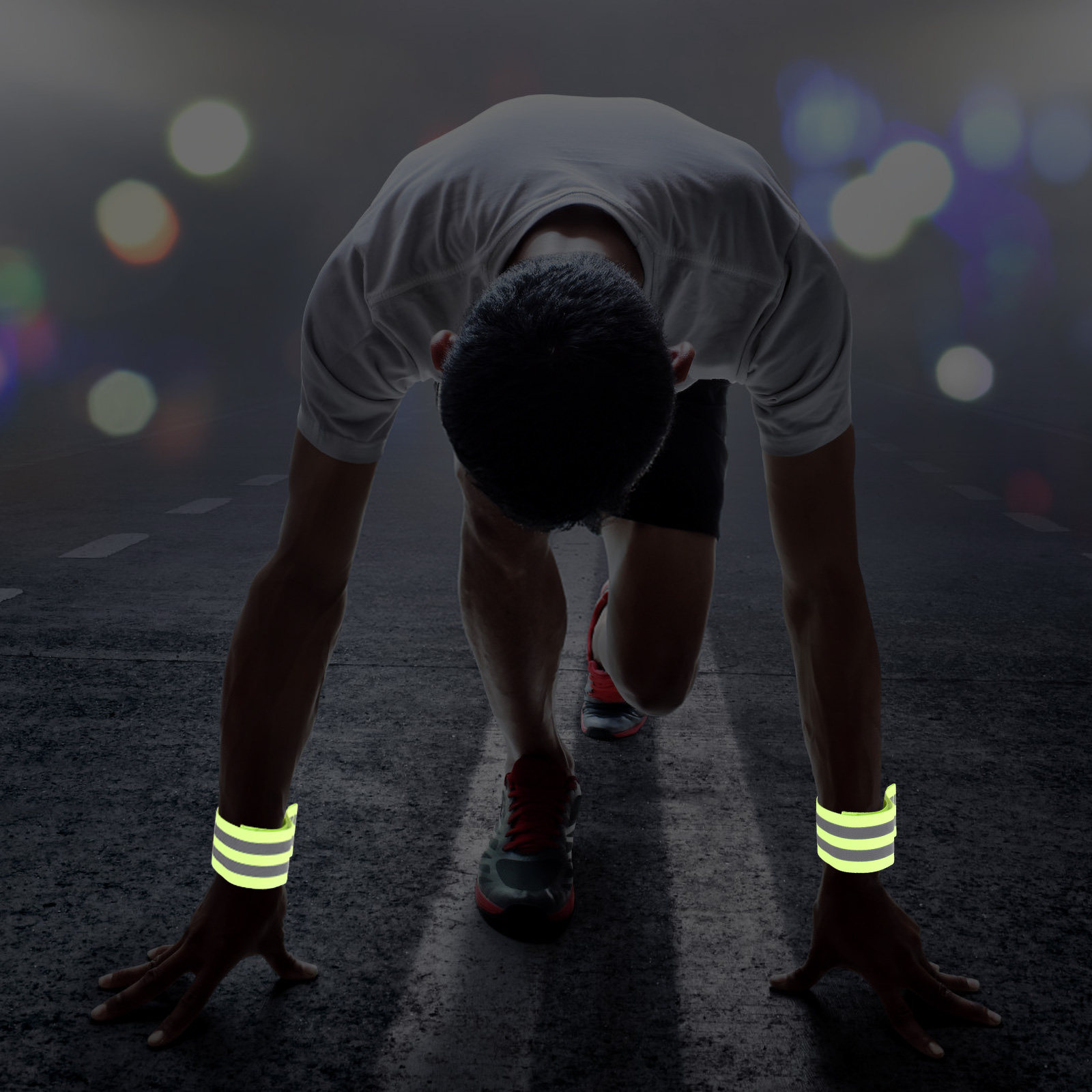 4Pairs Reflective Wristband Ar - Cycling High Gear review and price